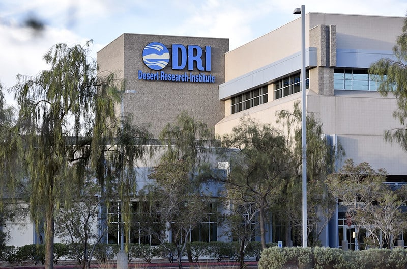 outside view of DRI sign and building in Las Vegas